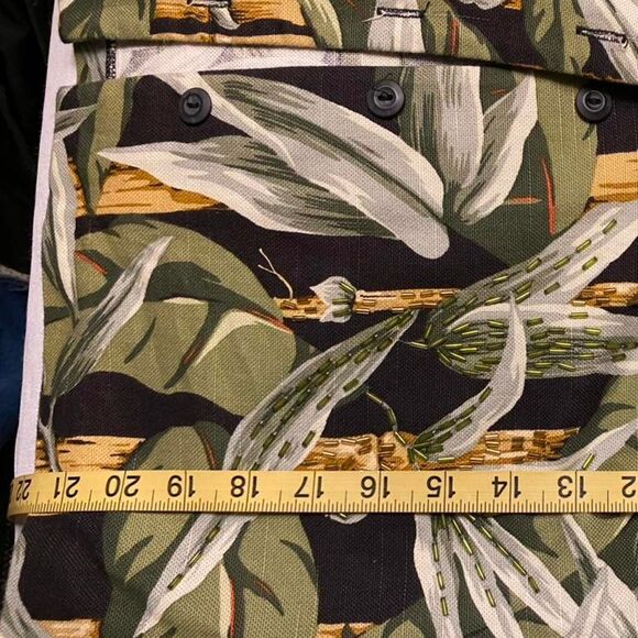 Botanical Button Up Blouse - Picture 7 of 8